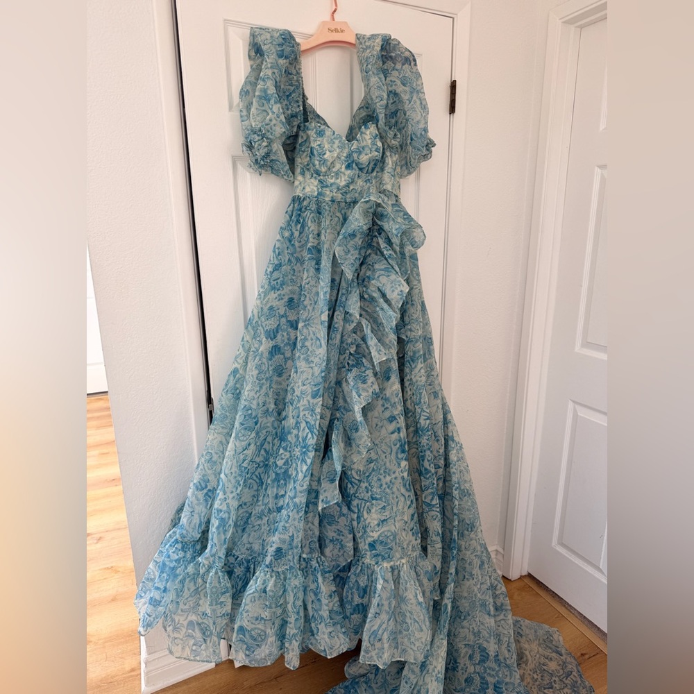 Selkie Bloom Gown - Blue - Picture 4 of 4
